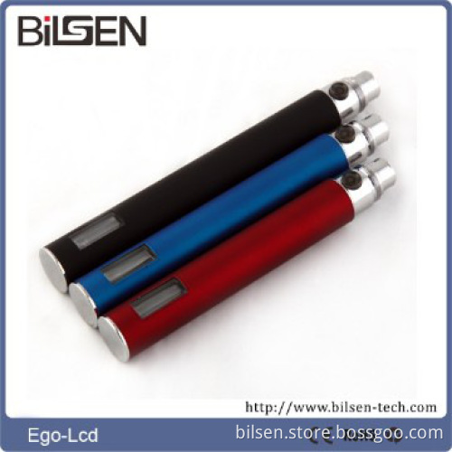 variable voltage ego battery led power show eGo lcd screen battery